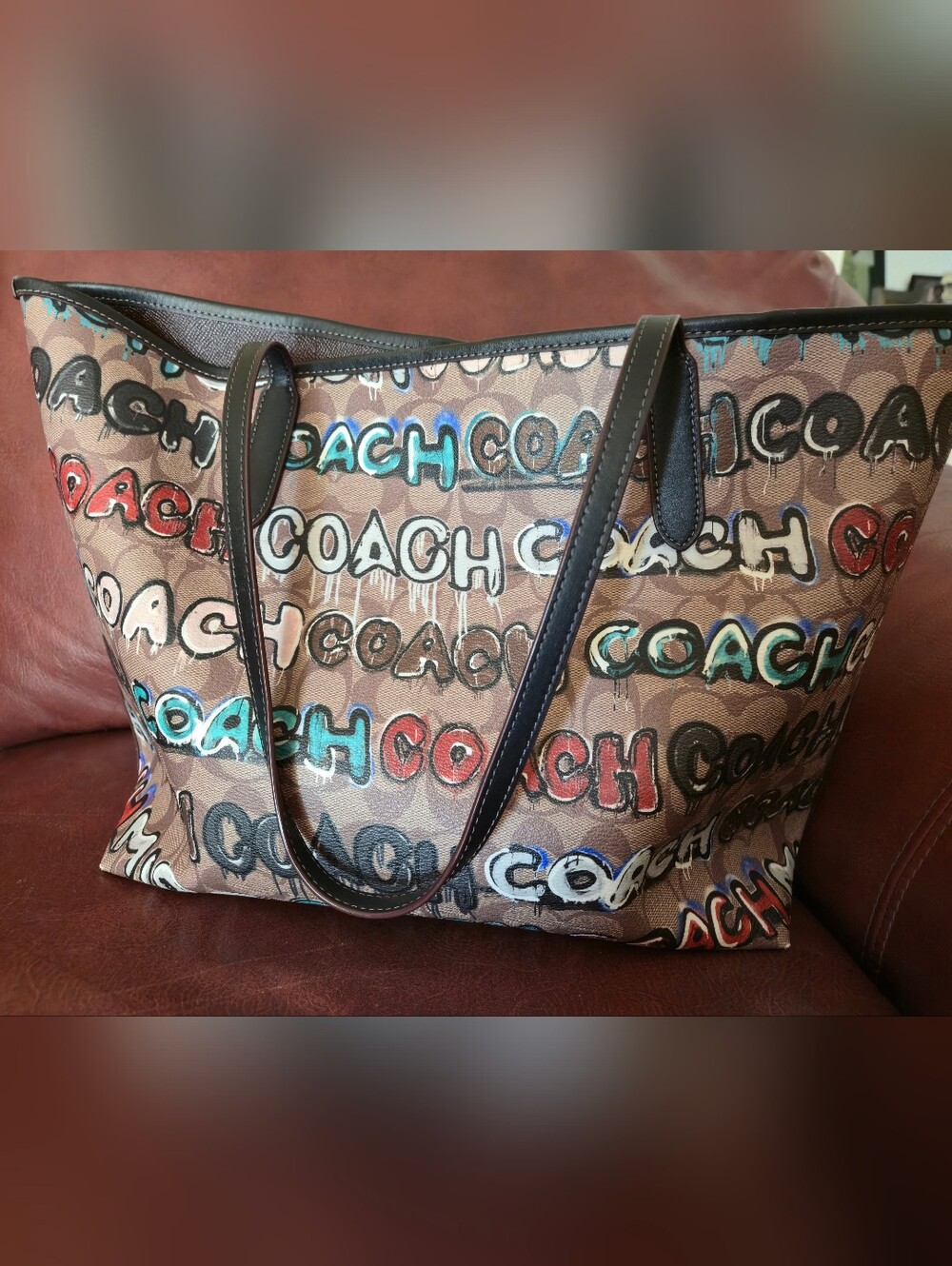 Coach X Mint + Serf City Tote Bag